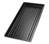 Karrma Ltd. 2 Pack Large Plant Tray 98cm - Heavy Duty Plastic Gardening Tray Without Holes, Reusable Potting Tray for Seedlings, Microgreens, Greenhouse & Indoor Plant Growing