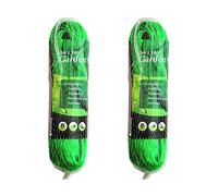 KARRMA 2M x 10M Garden Netting to Protect Seedlings Pack of 2, Vegetables, Berry Plants Soft Fruit and More | Pond Netting for Better Protection from Animals Birds & Pests Green Crops Fine Mesh