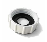 Karrma Ltd 32mm Appliance Trap Blanking Cap & Washer - Sink Waste Outlet Plug, Dishwasher & Washing Machine Spigot Cap, Plumbing Replacement Part, Leak Proof Seal