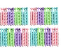Karrma Ltd. 48pk Plastic Dolly Pegs | Strong and Reusable Cloth Pegs | Indoor and Outdoor Heavy Duty Dolly Pegs | Plastic Clothes Pegs for Washing Line - Pegs Hanging Decorations and Clothes