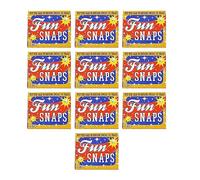 Karrma Ltd. 500 Fun Snaps Party Throw Bangers Snappers Packs - Bonfire Night Guy Fawkes New Years Eve Chinese New Year (10 x 50pcs =500)