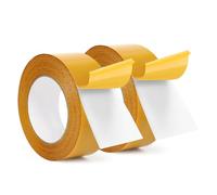 KARRMA | Carpet To Floor Tape Double Sided Heavy Duty | Carpet Tape Permanent Fixing of,Vinly Flooring, Cork Tiles, Rugs (Pack of 2 : 48mm x 8 m)