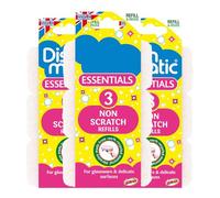 Karrma Ltd. Non-Scratch Sponge Refills 3 x 3 Refill Heads Safe for Non-Stick & Delicate Surfaces Clip-On Replacement, Durable & Gentle