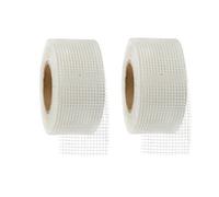 Karrma Ltd. Plasterboard Tape - Drywall Tape Strong White Mesh,Reinforce Joints, Repairs Cracks,Easy To Apply 2 Rolls of 20m