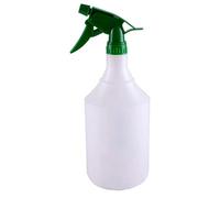 KARRMA Spray Bottle 1L | Multipurpose Sprayer with White Bottle Adjustable Pump Nozzle for Watering Cleaning Plant Feed Hairdressing Gardening