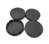 Karrychen 4pcs 56mm Car Wheel Center Hub Caps Universal Vehicle Tyre Tire Rim Cover - Dark