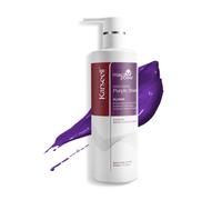 Karseell Maca Essence Purple Shampoo 500ml | Professional Toning Formula | Neutralizes Brass & Yellow Tones for Blonde, Silver Gray & Highlighted Hair