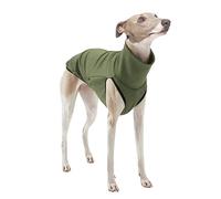 KARSKI Whippet Clothes Italian Greyhound Clothes Warm Dog Vest Suitable For Medium and Large Dogs (Color : Military green, Size : XL)
