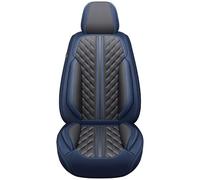 Karstry Universal Car Seat Covers Waterproof Leather Full Set, To Fit Most Cars, Side Airbag Compatible, Can Protect Front and Rear Seats, Blue