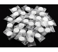 KARSUM Compressed Towel for Travelling, Biodegradable Wipes for Camping and Hiking, Multi-purpose Wipes, Compressed Coin Tissues, Cotton Towel, Compact Towel, 100 Pack