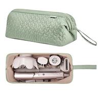 KarSyon Shark Flex Style Case for Dyson Airwrap Hair Dryer Brush Revlon Hair Tools Travel Bag Carrying Case Flat Curling Iron Organizer, Sage Green, Portability