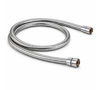 Kartell 1.5M Flow Chrome Shower Hose Universal Replacement For Standard Uk Shower Heads