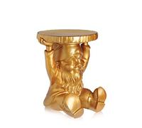 Kartell Attila 883195 Garden Gnome Stool Gold
