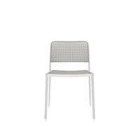 Kartell AUDREY Dining Chair White/ Light Gray