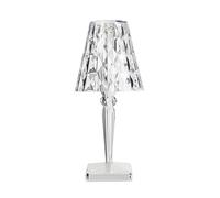Kartell Big Battery Lamp Direct Power With Transparent Crystal Cable