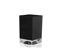 Kartell Boxy Toothbrush Holder, Black, 7.3 x 7.3 x 12 cm