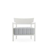Kartell CARA MAT Outdoor Armchair White/ Green
