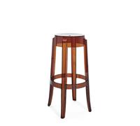 Kartell Charles Ghost Bar Stool H75 Amber