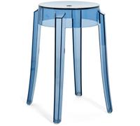 Kartell - Charles Ghost Stool, Powder Blue - Powder Blue