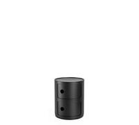 Kartell Componibili 2 Cabinet Matt Black