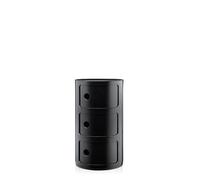 Kartell Componibili 3 Cabinet Black
