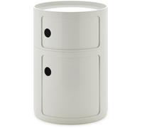 Kartell - Componibili New Big Storage With 2 Compartments, White - White