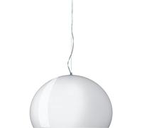 Kartell - FL/Y Pendant 52 cm, White Glossy - Glossy White