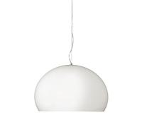 Kartell FL/Y Pendant Medium Matt White/ Black Inner Shade