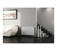 Kartell K-Flat Kompact Type 22 Double Panel with Double Convector Horizontal Radiator | White | Mild Steel | 600mm x 1200mm