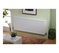 Kartell Kompact Type 11 Single Panel Single Convector Radiator 300mm x 1000mm White