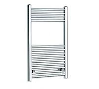 Kartell K-Rail New 25mm Steel Straight Chrome Heated Towel Rail 600mm x 1600mm