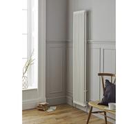 Kartell Laser Klassic Triple Column Vertical Radiator | White | Mild Steel | 1800mm x 335mm