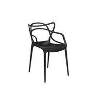 Kartell MASTERS Garden Chair 4-piece Black