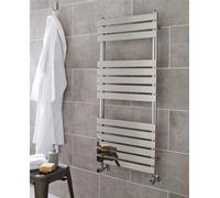 Kartell Memphis Designer Chrome Straight 500 X 1200mm Heated Towel Rail Warmer Radiator
