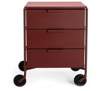 Kartell - Mobil Chest Of Drawers, Purple - Purple