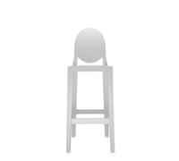 Kartell One More Barstool H75 Glossy White