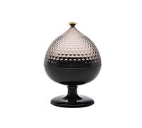 Kartell Pumo Container/Centerpiece, Smoked and Black