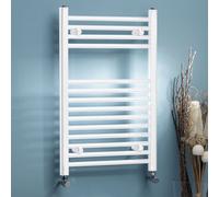 Kartell Straight 22mm Towel Rail | White | Mild Steel | 1000mm x 400mm