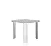 Kartell T-TABLE Side Table Crystal