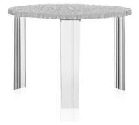Kartell - T-Table Side Table, Crystal - Clear