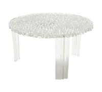 Kartell - T-Table Side Table, Crystal Small - Clear