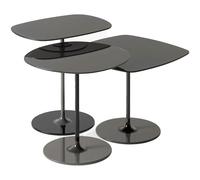 Kartell - Thierry Coffee Tables 3-pack, Black - Black