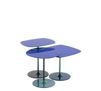 Kartell Thierry Trio Side Table Blue