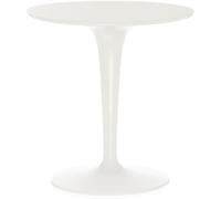 Kartell - TipTop Mono Table, Glossy White - White