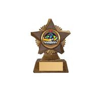 Karting Trophy Award Premier Star Antique Gold 150mm Heavy Resin Go Kart Racing Motorsport Free Engraving -troshow2-AA