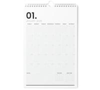 Karto Wall Calendar 2026 - Vertical 11x17 inch January 2026 to June 2027 - Boost Your Productivity and Easy Planning with the Aesthetic Monthly Calendar - Minimalist Faded