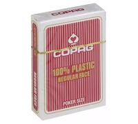 ASS Copag Poker Size Regular Face Playing Cards (Red)