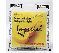 Karuna Imperial 80/20 Bronze Acoustic Guitar Strings - Extra Light (.010-.047). Phosphor Bronze Acoustic Guitar Strings