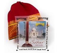 Karuna Sitar Strings set with an attractive drawstring bag. String set includes 7 Main Strings + Tarafdar (Sympathetic/Resonator Strings). Ideal for Acoustic or Electric Sitar.