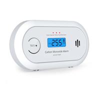 KARUOTOP Carbon Monoxide Alarm Detector, 10-Year Sealed Battery CO Detector with Digital LCD Display, Portable CO Alarm for Home & Travel, EN 50291 Certified